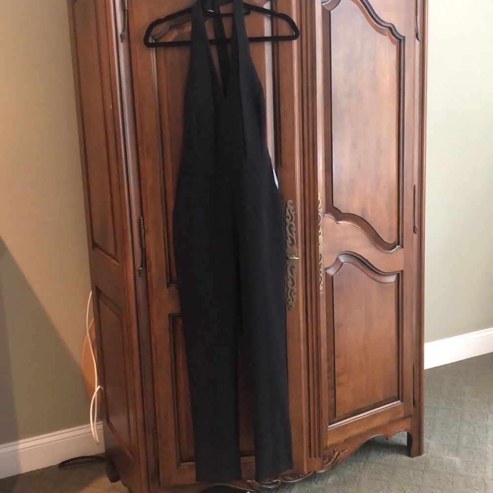 Greylin black jumpsuit